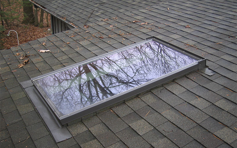 Roof With Skylight